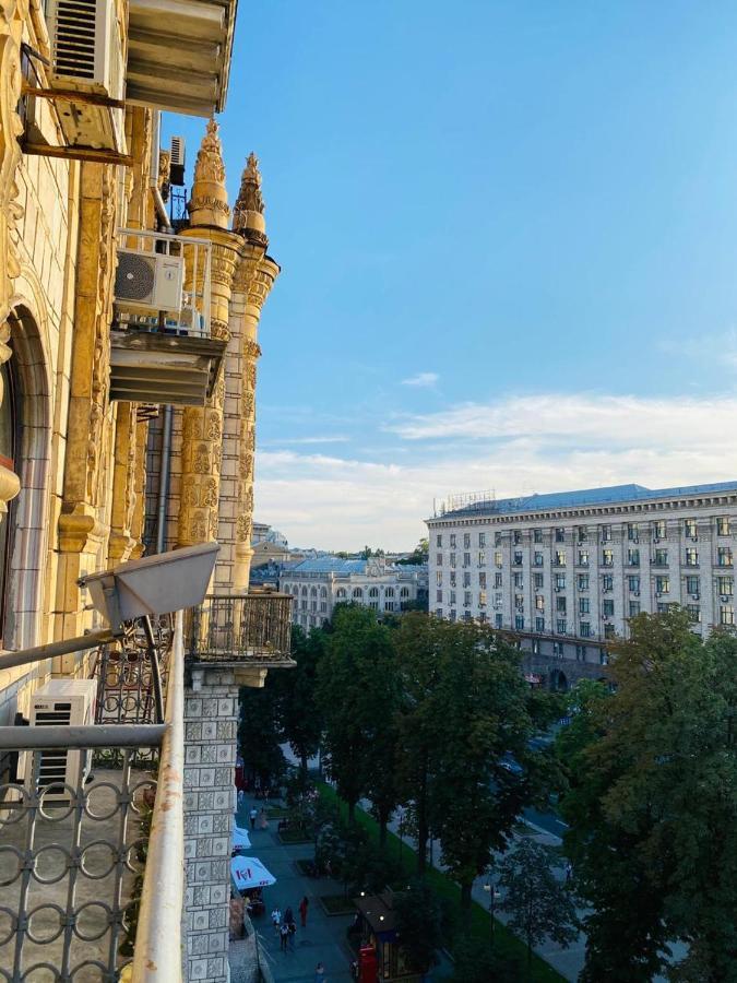 Apartamento Amazing View Of Independence Square Kiev Exterior foto